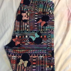 Minnie Mouse lularoe leggings TC